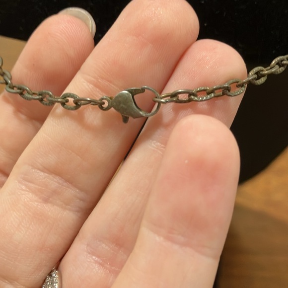 Unique hand crafted Dragonfly Key Wire Wrapped‎ Metal Statement Fashion Necklace - Picture 5 of 5